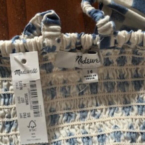 Madewell Flutter Sleeve Top - Picture 3 of 3